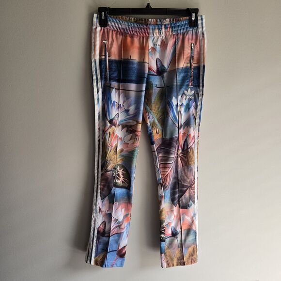 Adidas × Farm Co Floral Track Pant Size M - Picture 1 of 11